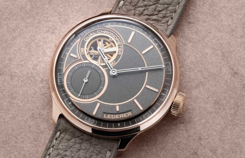 A Closer Look: Bernhard Lederer Central Impulse Chronometer 39mm