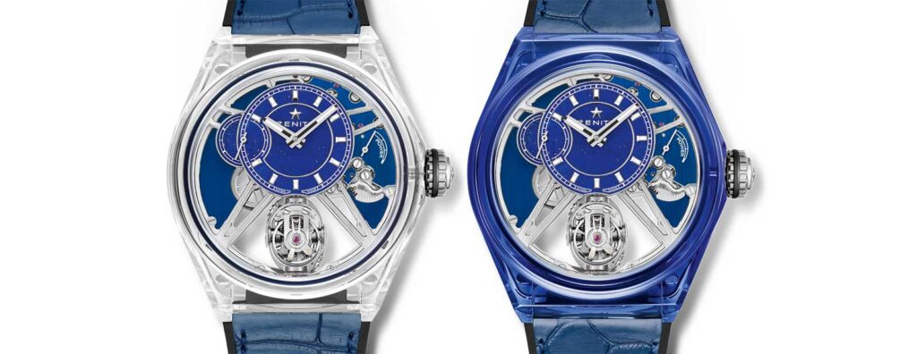 Introducing the Zenith Defy Zero G Sapphire