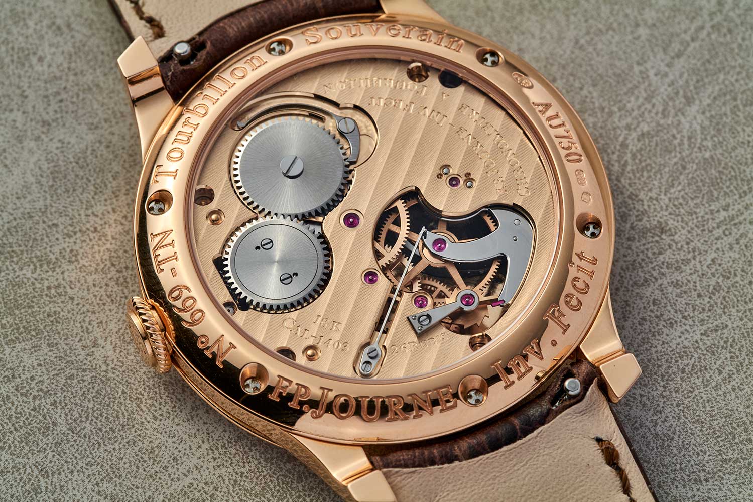 François‑Paul Journe’s Tourbillon Souverain