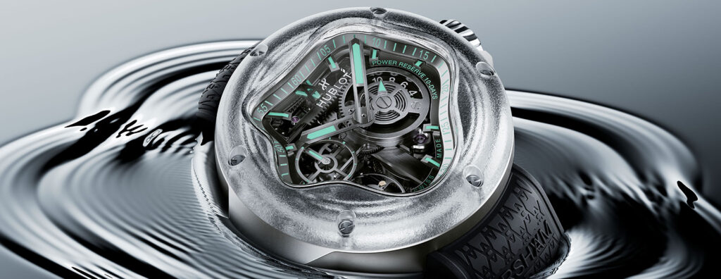 Daniel Arsham Debuts His First Wristwatch Design For Hublot In The MP-17 Meca-10 Arsham Splash Titanium Sapphire