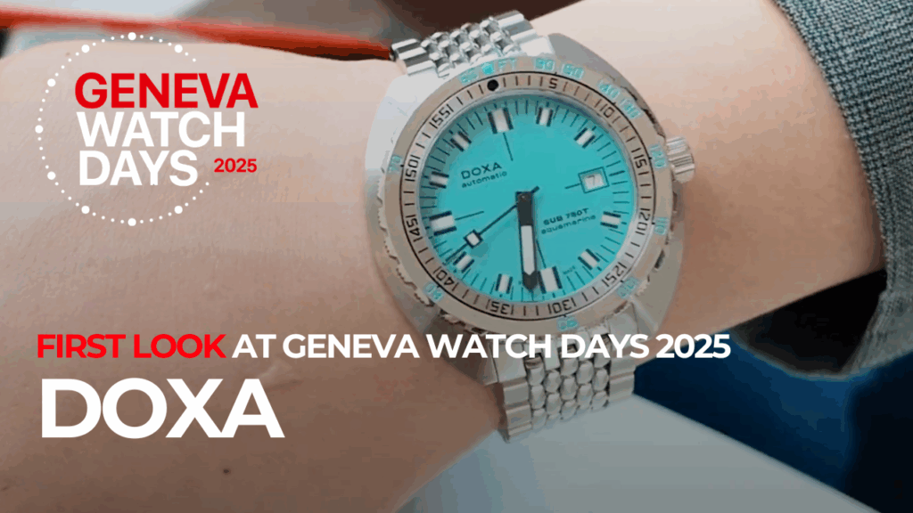 First Look: DOXA at Geneva Watch Days 2025